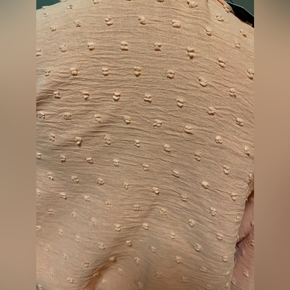 Orange blouse size medium - Picture 3 of 4